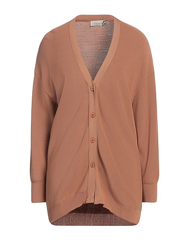 HAVEONE Cardigan Camel 65% Viscose, 35% Polyamide