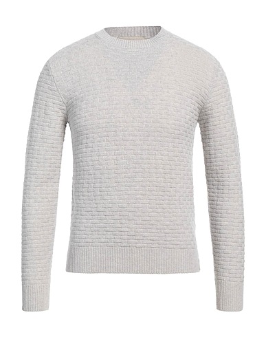 BROOKSFIELD Jumper Light grey 100% Virgin Wool