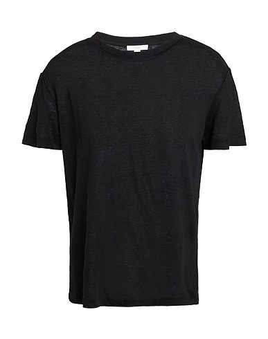 VINCE. Jumper Black 100% Linen, Viscose
