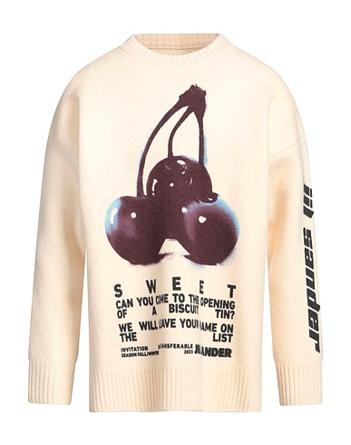 JIL SANDER Jumper Beige 100% Wool