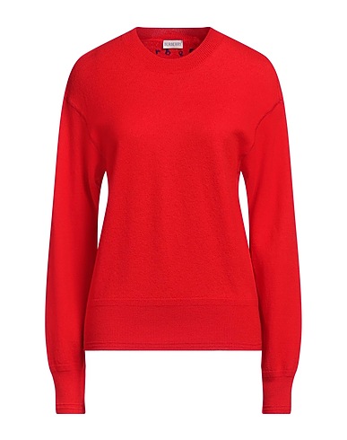 BURBERRY Jumper Red 100% Wool