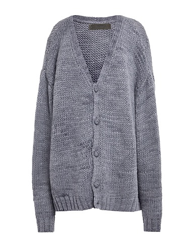 THE ELDER STATESMAN Cardigan Grey 100% Cashmere