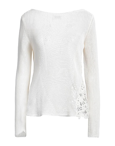 DONDUP Sweater Off white 72% Cotton, 28% Polyamide