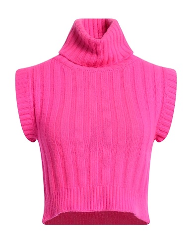 JEJIA Polo neck Fuchsia 47% Merino Wool, 30% Viscose, 15% Polyamide, 8% Cashmere