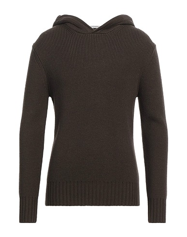 PAOLO PECORA Pullover Verde scuro 50% Acrilico, 50% Lana