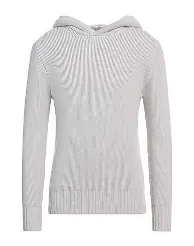 PAOLO PECORA Jumper Light grey 50% Acrylic, 50% Wool