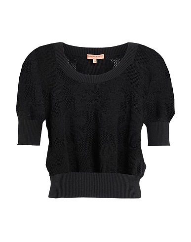 ERMANNO SCERVINO Pullover LIFE Schwarz 85% Baumwolle, 15% Wolle