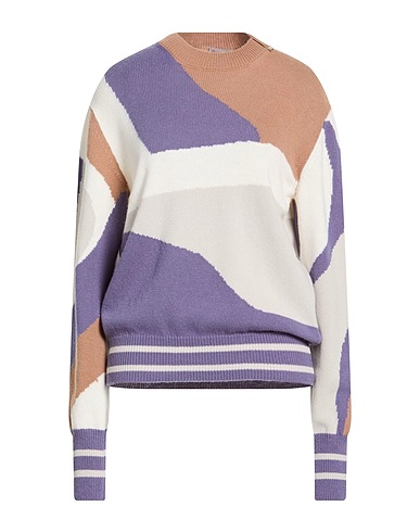 HERNO Sweater RESORT Purple 100% Wool