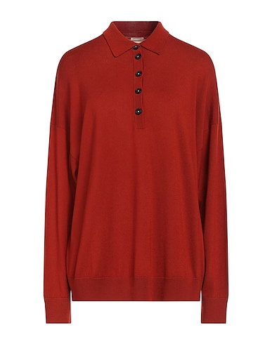 MASSIMO ALBA Jumper Rust 100% Wool
