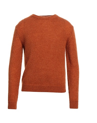 MASSIMO ALBA Pullover Cuoio 70% Lana mohair, 30% Seta