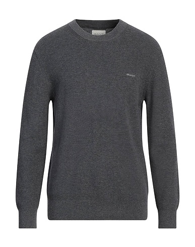 GANT Jumper Grey 70% Cotton, 30% Merino Wool