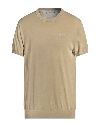 GUESS Jumper Sage green 90% Cotton, 10% Silk