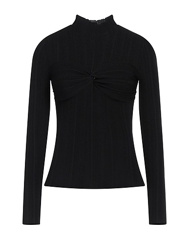 TWINSET Col roulé Noir 65% Viscose, 35% Polyamide