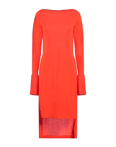 LIVIANA CONTI Pullover Tomatenrot 100% Baumwolle