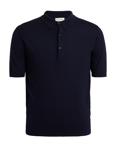 DRIES VAN NOTEN Pullover Blu navy 100% Lana Merino