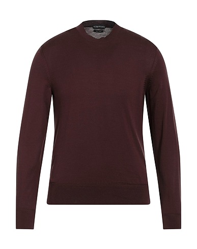 TOM FORD Jumper Chocolate brown 100% Cotton