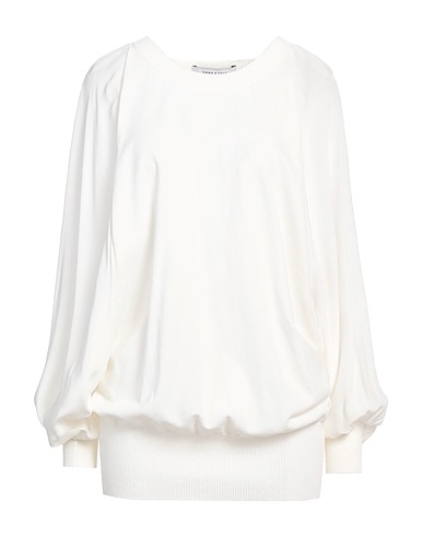 EMMA & GAIA Jumper White 65% Cotton, 35% Polyester, Viscose