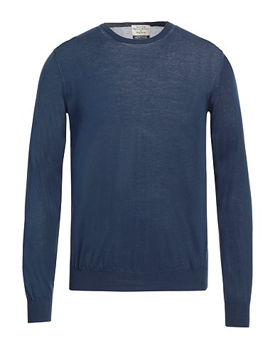 HERITAGE Pullover Blu navy 100% Cotone