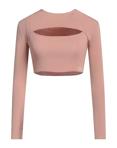 ELISABETTA FRANCHI Top Blush 65% Viscose, 32% Polyamide, 3% Elastane