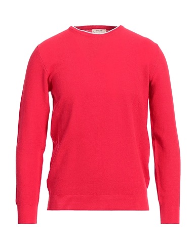HERITAGE Pullover Rosso 100% Cotone