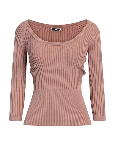ELISABETTA FRANCHI Pullover Antikrosa 65% Seide, 25% Polyamid, 10% Elastan