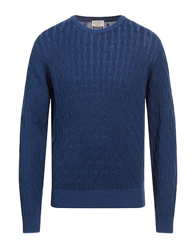 HERITAGE Pullover Blu navy 100% Cotone