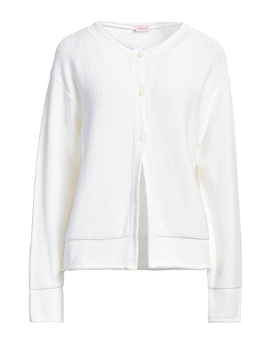 ROSSOPURO Cardigan Ivory 100% Cotton
