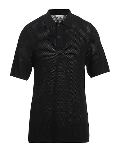 SANDRO Jumper Black 80% Viscose, 20% Polyamide, Elastane