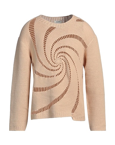SANDRO Sweater Beige 100% Cotton