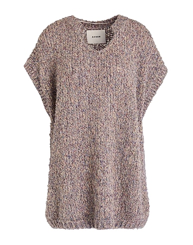 AERON Pullover Maulwurfsgrau 43% Recyceltes Polyester, 27% Recycelte Baumwolle, 21% Acryl, 9% Wolle