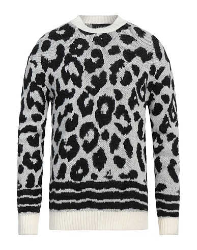 GAëLLE Paris Sweater White 42% Acrylic, 30% Polyester, 14% Mohair wool, 14% Wool