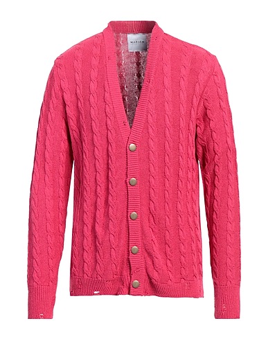 MARSĒM Cardigan Magenta 50% Cotton, 50% Acrylic