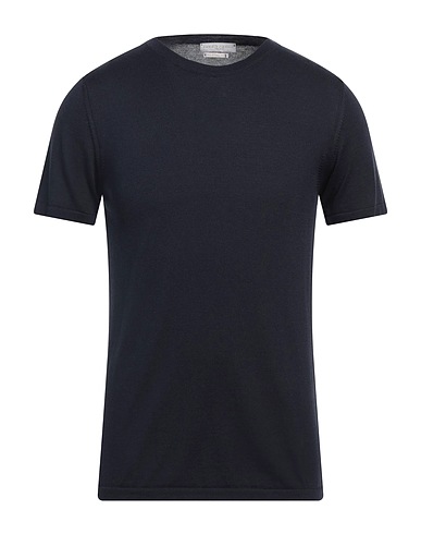 DANIELE FIESOLI KNITWEAR Midnight blue 100% Silk