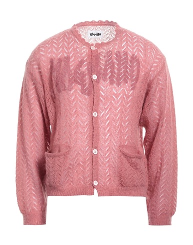 MAGLIANO Cardigan Rosa antico 50% Lana mohair, 32% Poliammide, 18% Lana