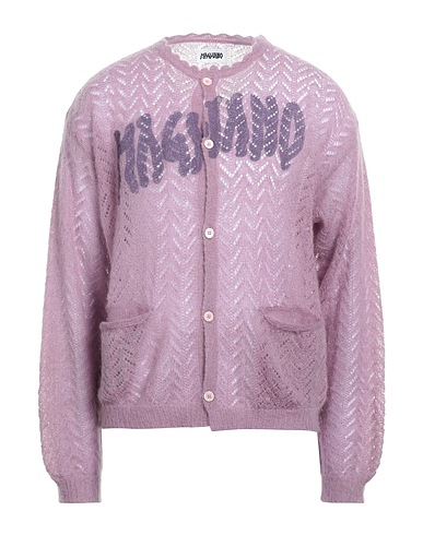 MAGLIANO Cardigan Purple 50% Mohair wool, 32% Polyamide, 18% Wool