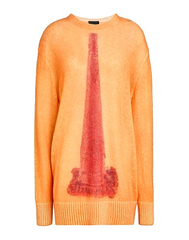 GIVENCHY Jumper Orange 50% Mohair wool, 30% Polyamide, 20% Wool