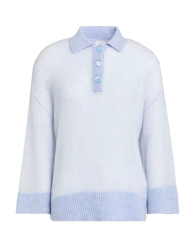 PESERICO Sweater Sky blue 49% Alpaca wool, 30% Polyamide, 21% Virgin Wool