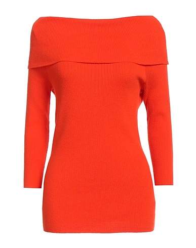 PHILO-SOFIE Jumper Orange 60% Cotton, 20% Viscose, 15% Nylon, 5% Cashmere