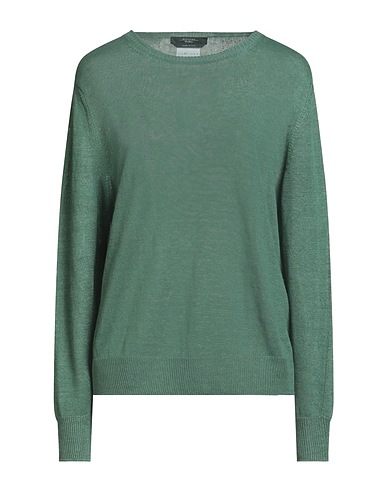 WEEKEND MAX MARA Jumper Dark green 100% Linen