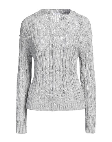 PESERICO Jumper EASY Grey 75% Viscose, 25% Polyester, Cotton, Metallic fiber
