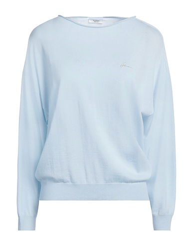 PESERICO Pullover Himmelblau 100% Merinowolle