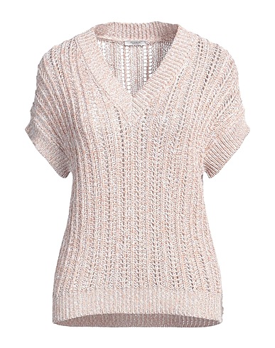 PESERICO Jumper Light brown 100% Cotton