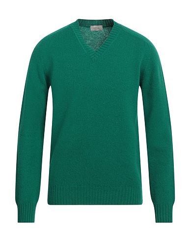 ALTEA Pullover Verde 100% Lana Vergine