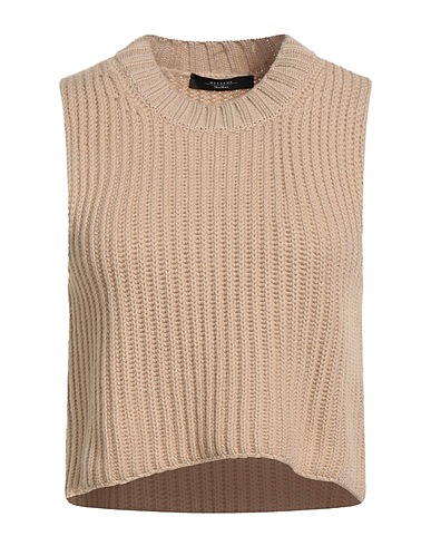 WEEKEND MAX MARA Pullover Beige 100% Schurwolle