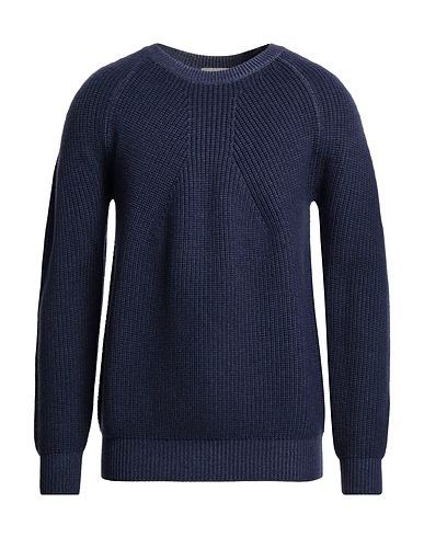 ALTEA Pullover Blu navy 100% Lana Vergine