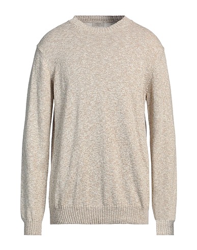 ALTEA Pullover Beige 86% Cotone, 14% Poliestere