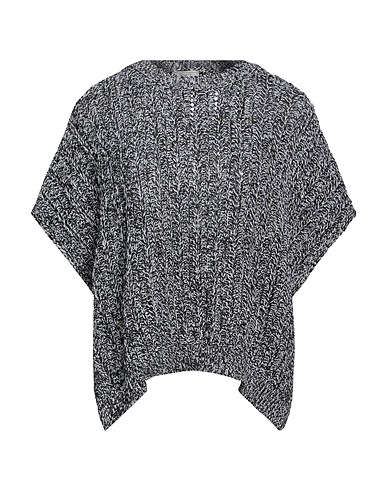 PESERICO Jumper Black 100% Cotton, Polyester