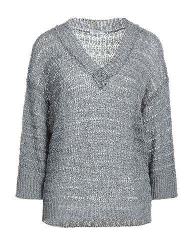 PESERICO プルオーバー アジュールブルー リネン 77% / ポリエステル 23%