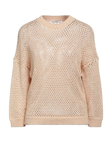 PESERICO Jumper Sand 100% Cotton