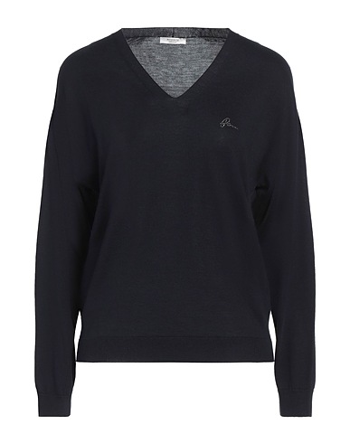 PESERICO Jumper Midnight blue 62% Silk, 38% Cotton